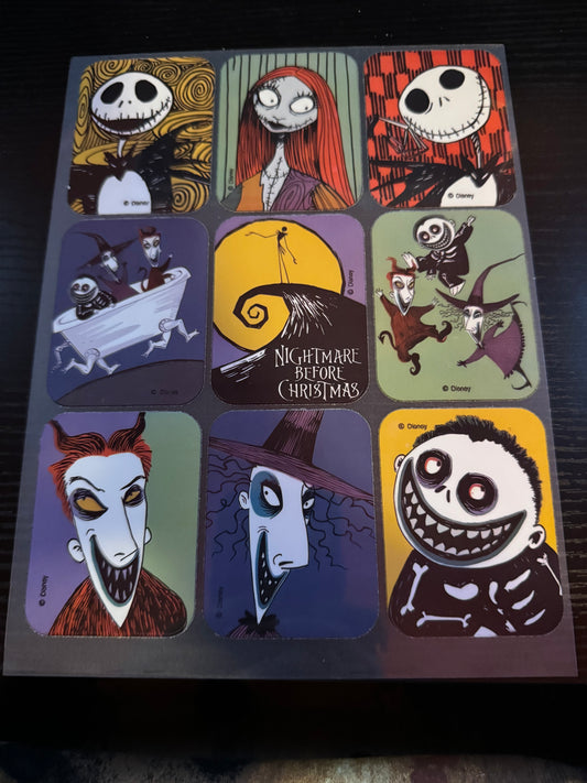 Nightmare Before Christmas decal for hoodies and more