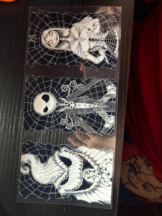 Nightmare Before Christmas Cup Decal